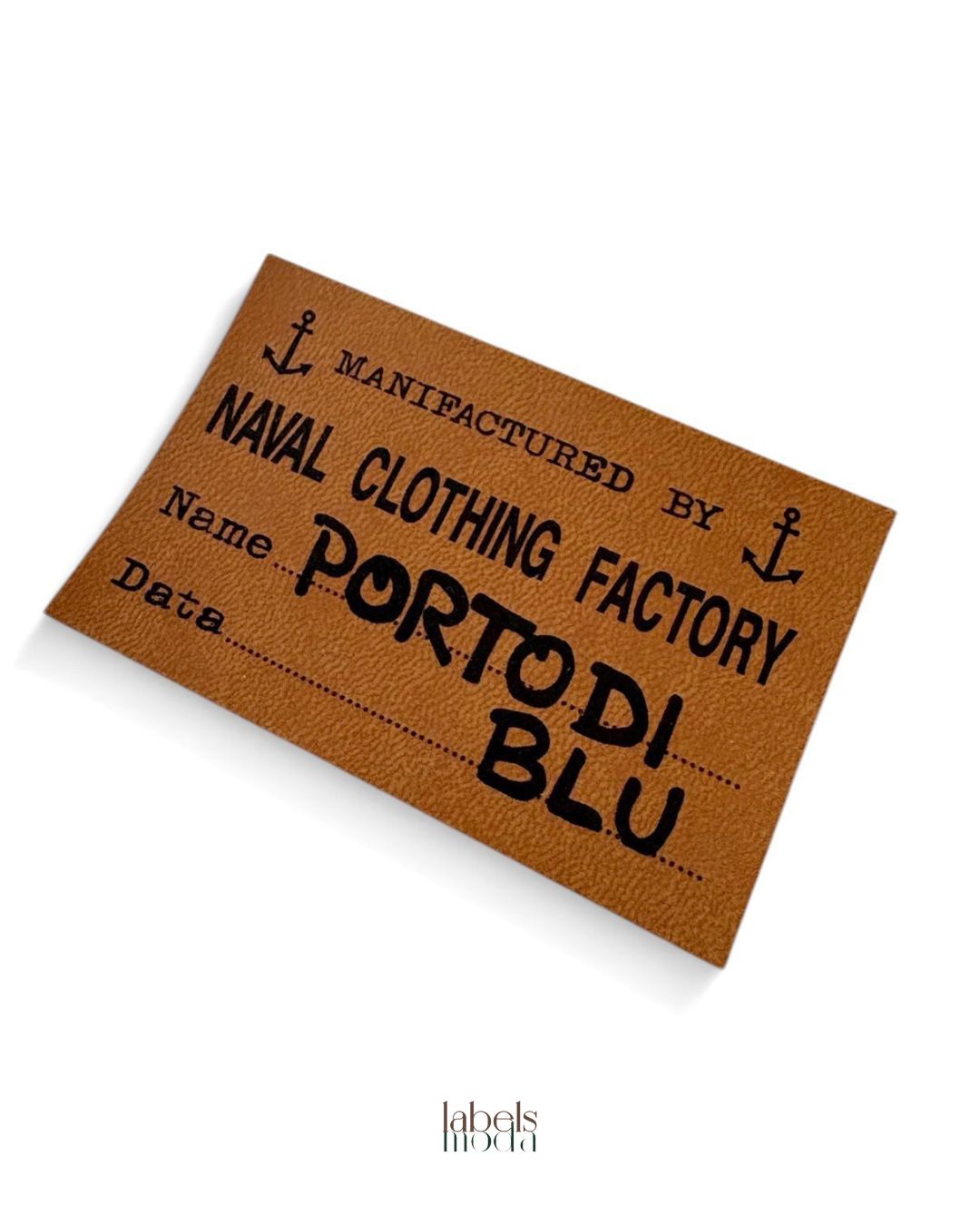 Etichette in Similpelle